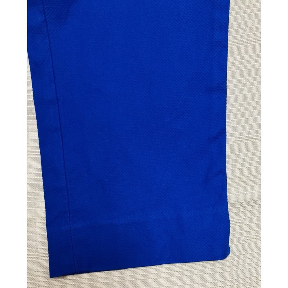 Talbots Hampshire Ankle Pants Womens 10‎ Blue Excellent Textured Straight Leg - Picture 5 of 9